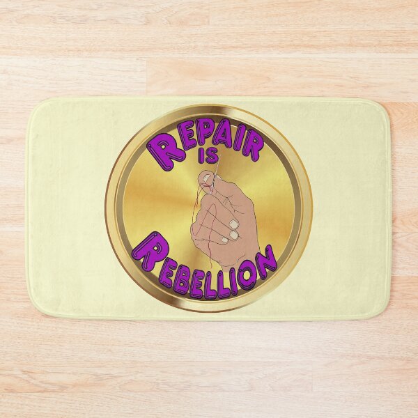 Item preview, Repair is Rebellion - purple designed and sold by Kestrelle.