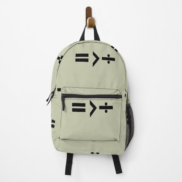 Item preview, Equality is Greater Than Division Math Graphic Black designed and sold by taiche.