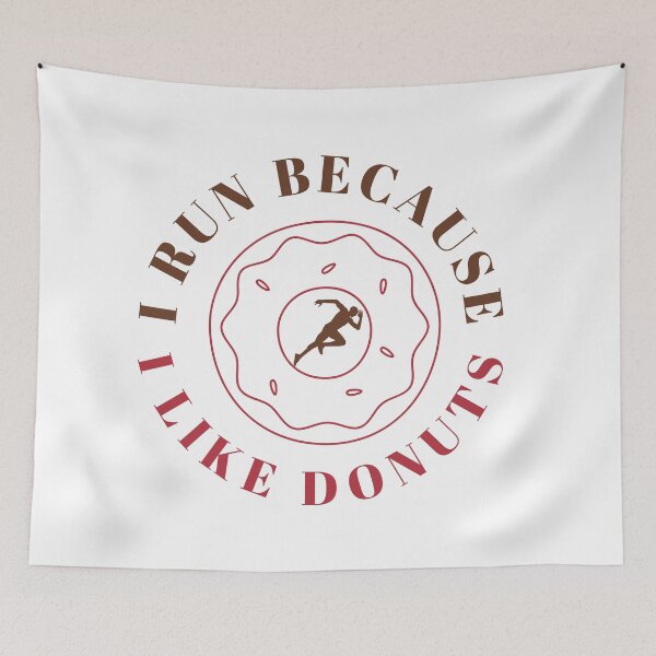 Item preview, I run because i like donut designed and sold by ArtistLibrary.