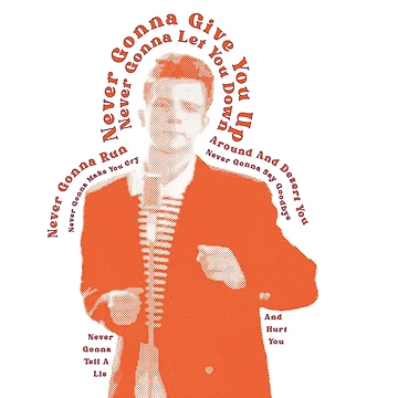 Artwork thumbnail, Rickrolling by toolongdidntdraw