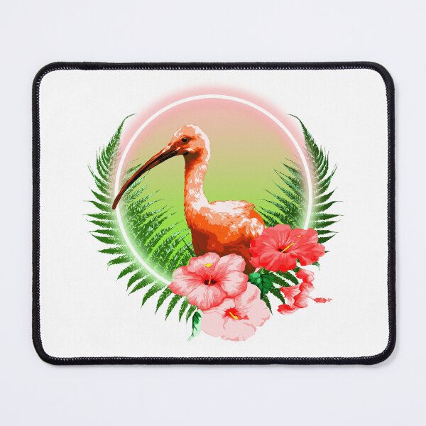 Item preview, Scarlet ibis floral design designed and sold by Theeroosje.