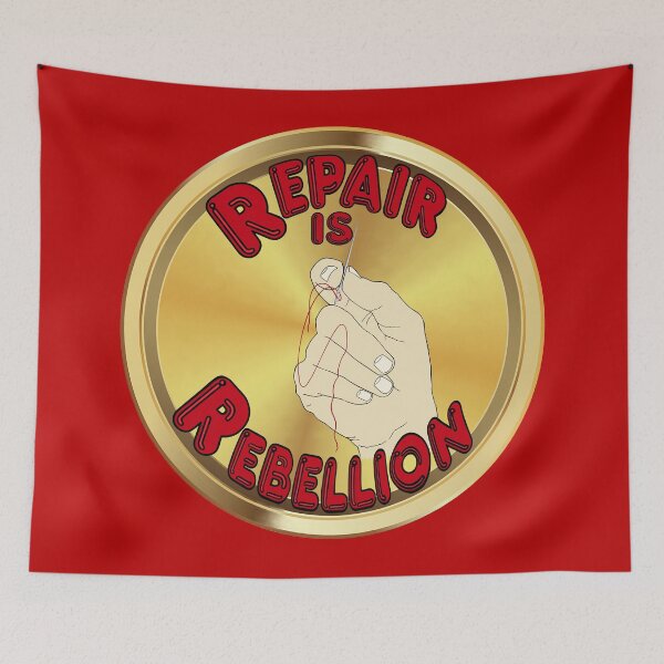 Item preview,  Repair is Rebellion - red designed and sold by Kestrelle.
