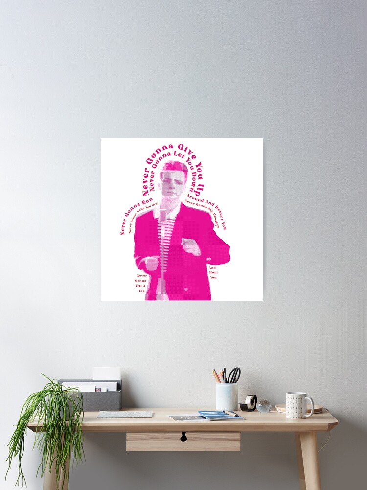 Rickrolling Poster for Sale by TLDD-Designs