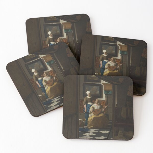 Item preview, The Love Letter (1669) - Johannes Vermeer designed and sold by SALON DES ARTS.