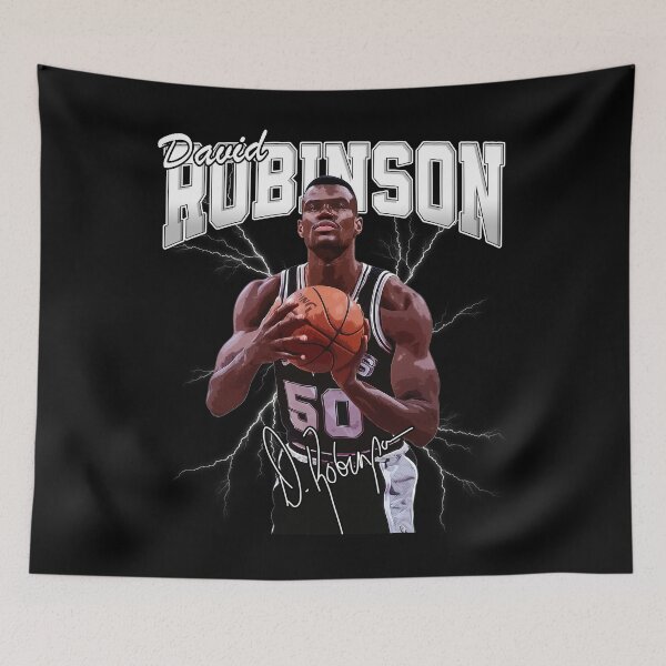 Item preview, David Robinson Basketball Legend Signature Vintage Retro 80s 90s Bootleg Rap Style designed and sold by MariaCollier.
