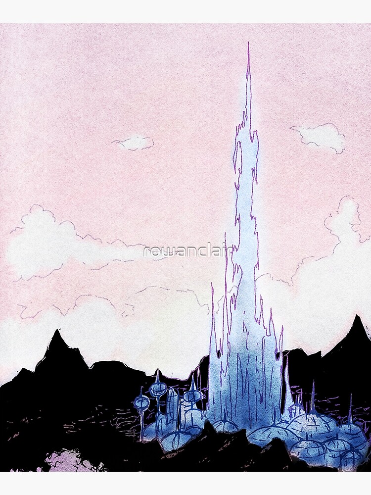 The Crystarium - Inktober by rowanclair