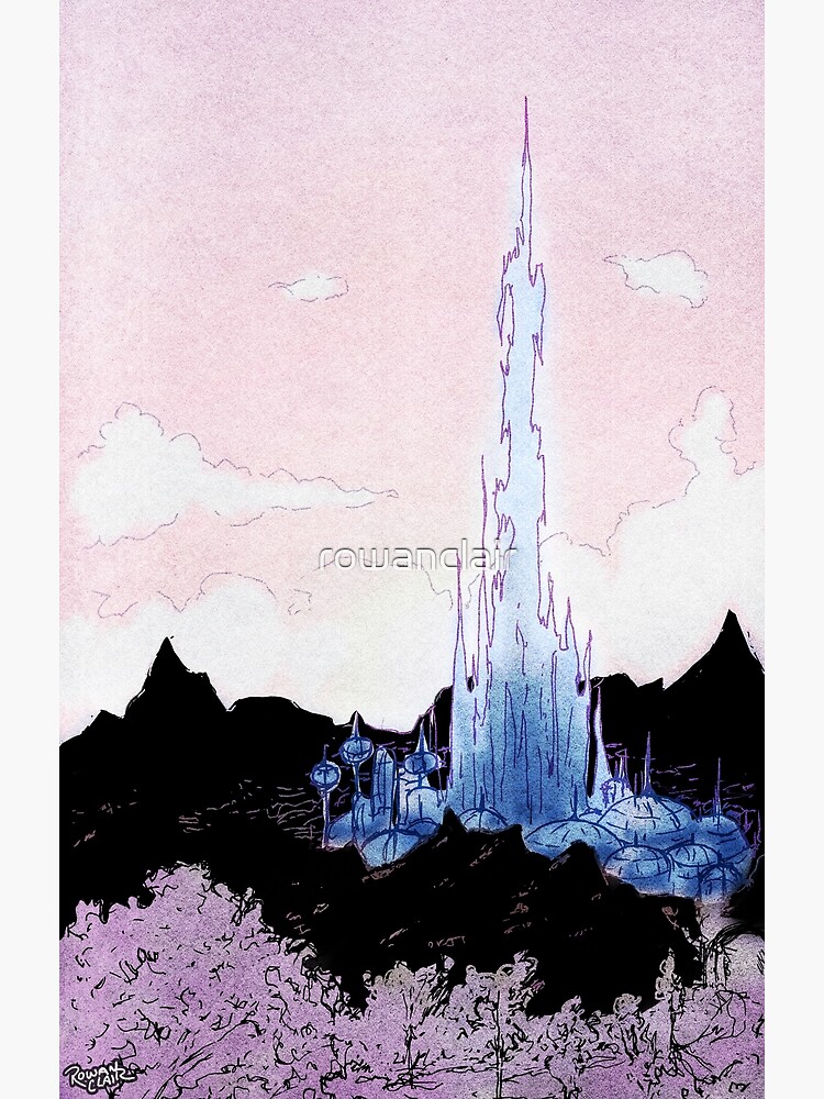 The Crystarium - Inktober by rowanclair