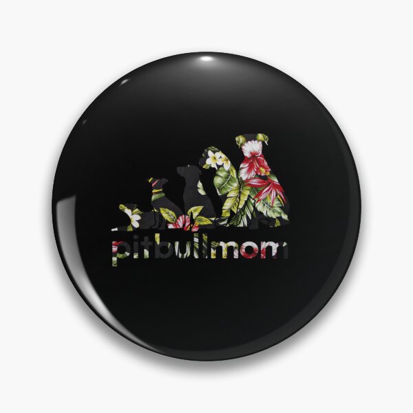 Item preview, PITBULL MOM FLOWER PITBULL DOG MOM designed and sold by sobriowslen.