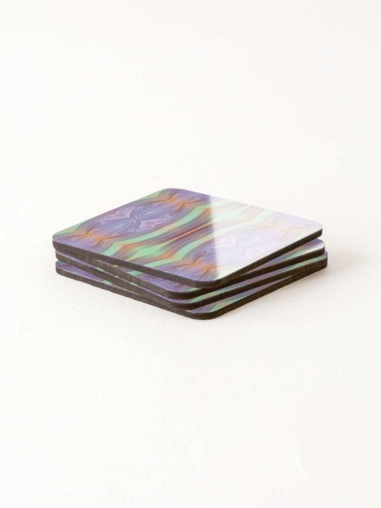 Thumbnail 4 of 5, Coasters (Set of 4), Abstract background - Gradient Patterns - Pattern lovers designed and sold by designerpriti.