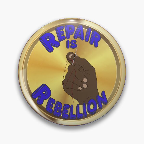 Item preview, Repair is Rebellion - blue designed and sold by Kestrelle.