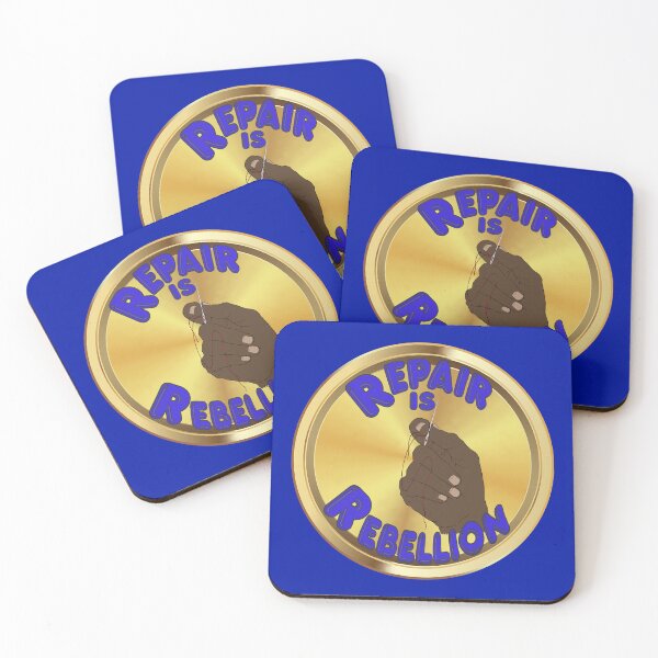 Item preview, Repair is Rebellion - blue designed and sold by Kestrelle.