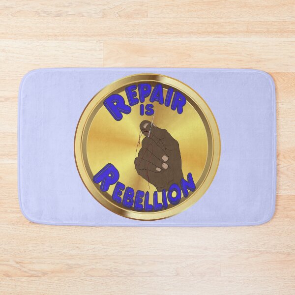 Item preview, Repair is Rebellion - blue designed and sold by Kestrelle.