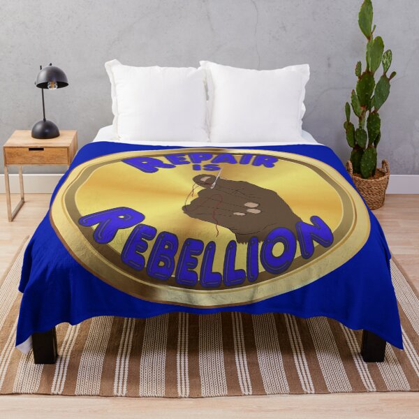 Item preview, Repair is Rebellion - blue designed and sold by Kestrelle.