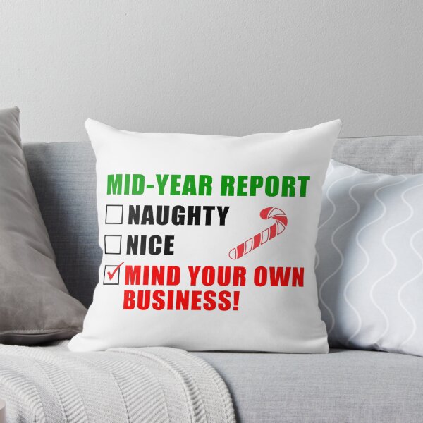 Item preview, Mid-Year Report Naughty Nice List designed and sold by jaycartoonist.
