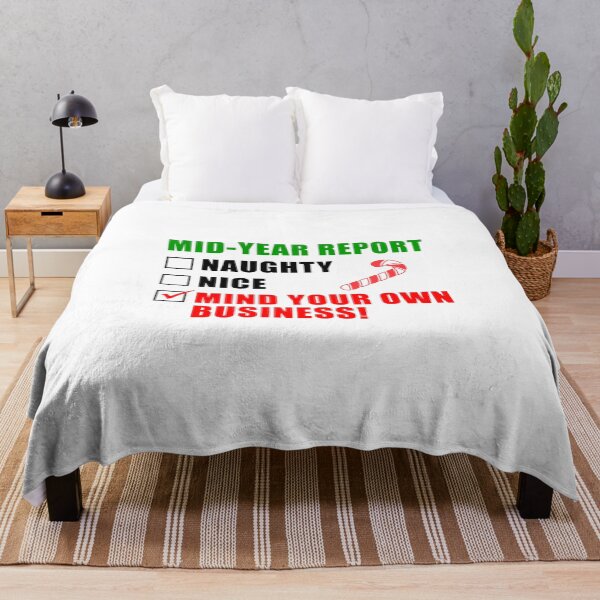Item preview, Mid-Year Report Naughty Nice List designed and sold by jaycartoonist.