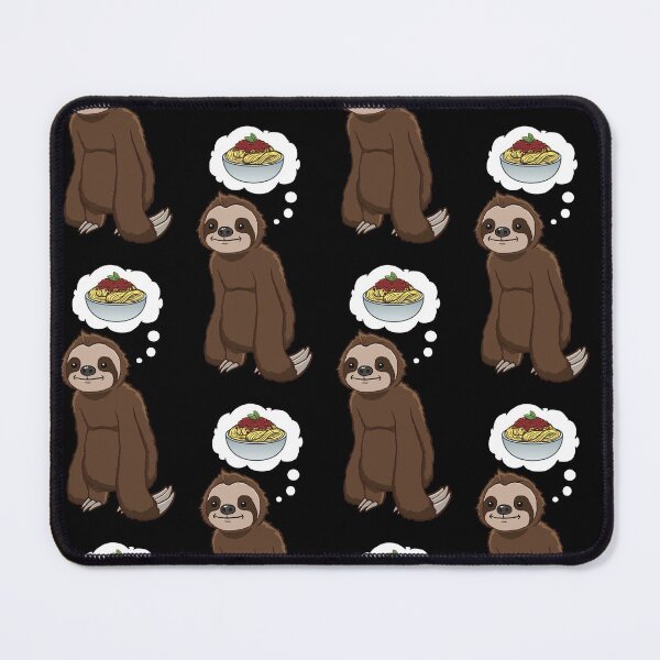 Item preview, Sloth thinking about spaghetti bolognese designed and sold by jonmlam.