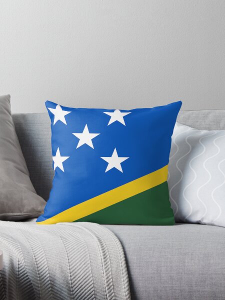 Aperçu de l'œuvre Drapeau des Îles Salomon créée et vendue par Flags & Cie.