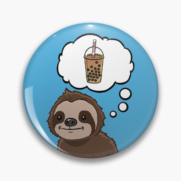 Item preview, Sloth thinking about bubble tea designed and sold by jonmlam.