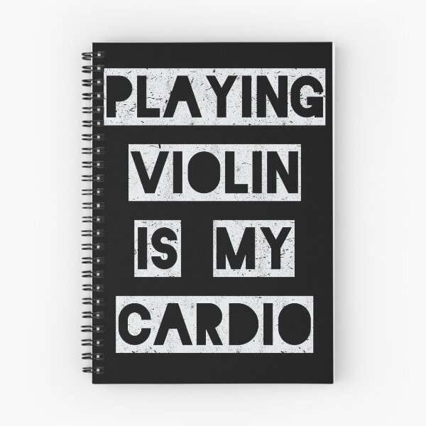 Item preview, Playing Violin is my Cardio | violinist designed and sold by Gregg Brinkerhoff.
