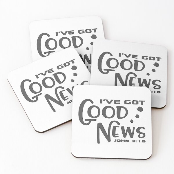 Item preview, Christian Design - Good News - John 3 - 16 designed and sold by simplydesignart.