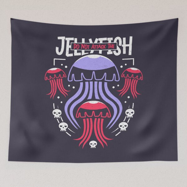 Item preview, Men Women Do Not Attack The Jellyfish designed and sold by MareikeMeiBner.