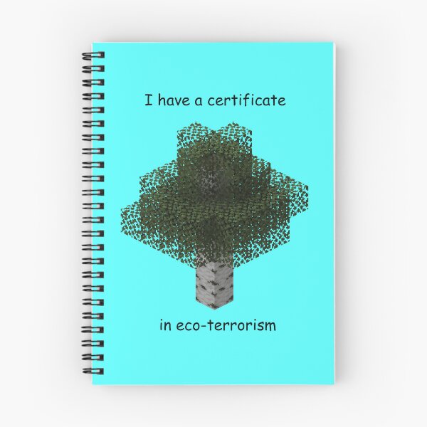 Item preview, I have a certificate in eco-terrorism designed and sold by b0nejuice.