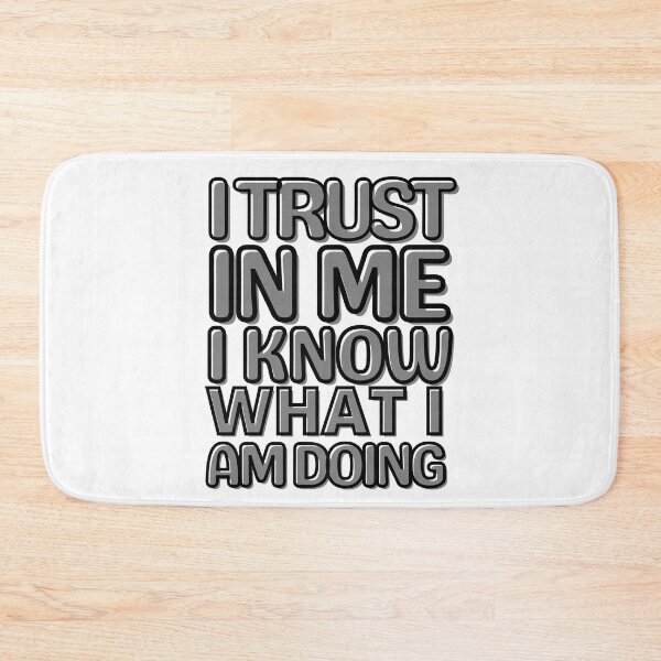 Item preview, I TRUST IN ME. designed and sold by tabykid.