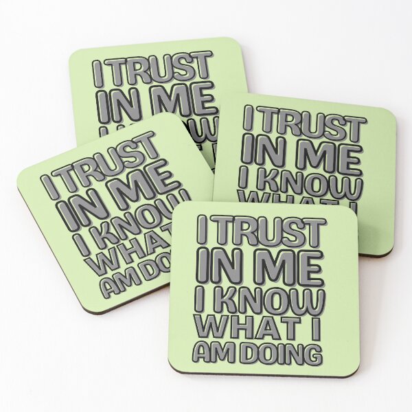 Item preview, I TRUST IN ME. designed and sold by tabykid.