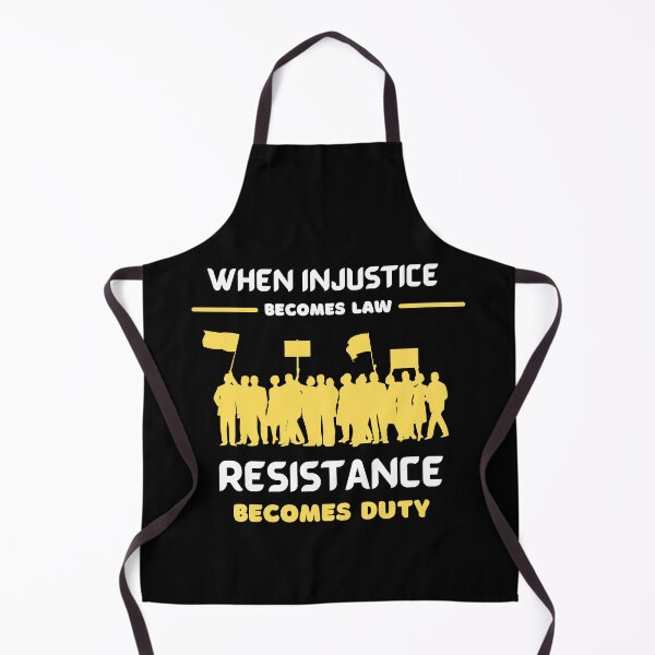 Item preview, When Injustice Becomes Law Resistance Becomes Duty designed and sold by PrintLess-77.