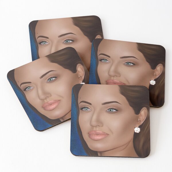 Item preview, Angelina Jolie Portrait by me  designed and sold by Darylliism.