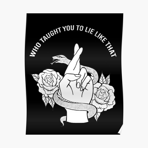 Boston Manor- Poisonous Snake Design Poster