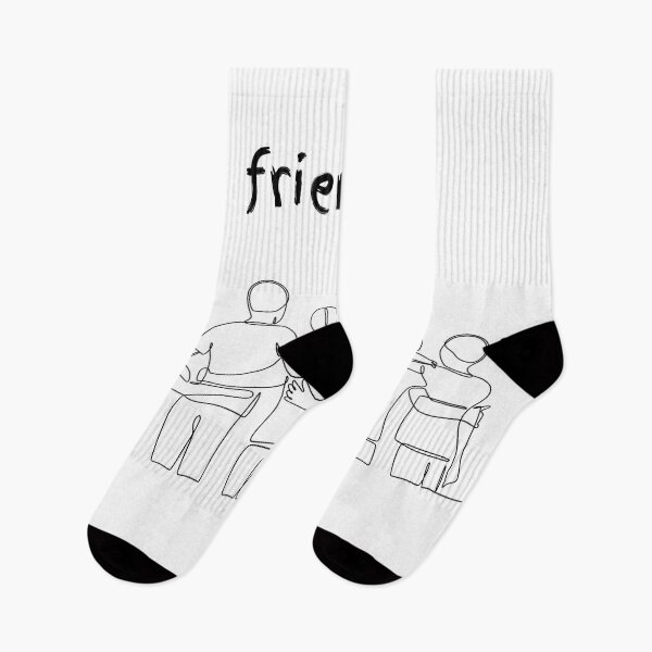 Item preview, White And Black Best Friends Line Art designed and sold by tharindusrilak.