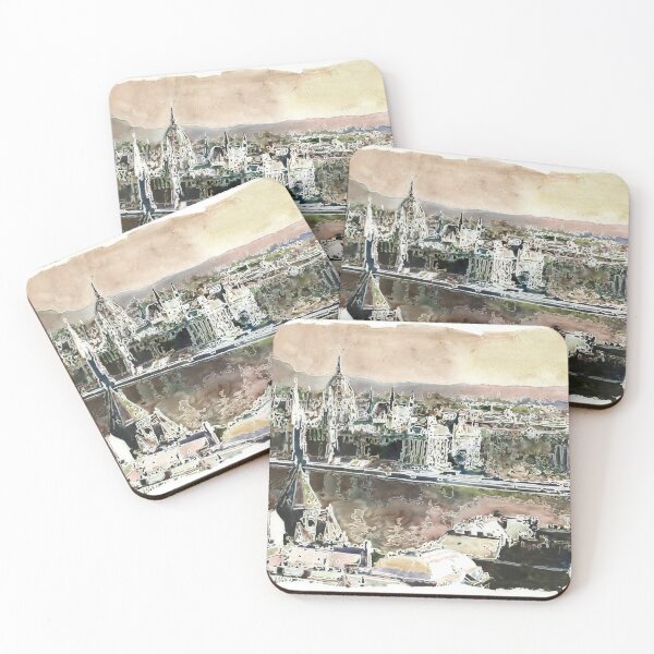 Item preview, Budapest skyline- Hungary.  Hungarian Parliament & skyline of Budapest  designed and sold by rfoxphoto.