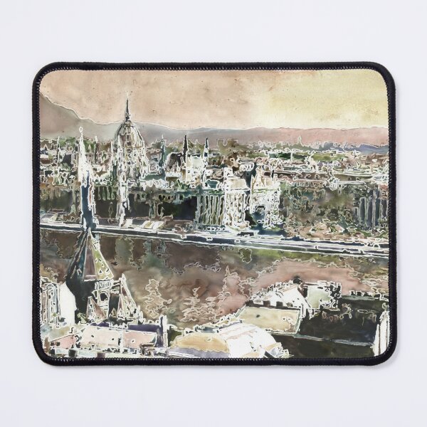 Item preview, Budapest skyline- Hungary. Hungarian Parliament & skyline of Budapest designed and sold by rfoxphoto.