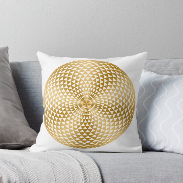Item preview, Golden Geometric eye mandala designed and sold by AddsAesthetics.