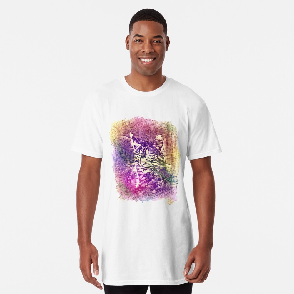 Cat Long T-Shirt