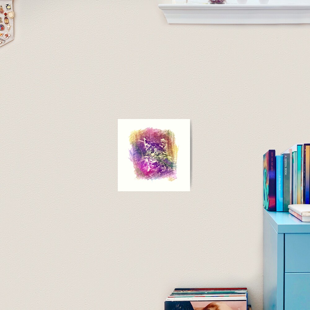 Cat Art Print