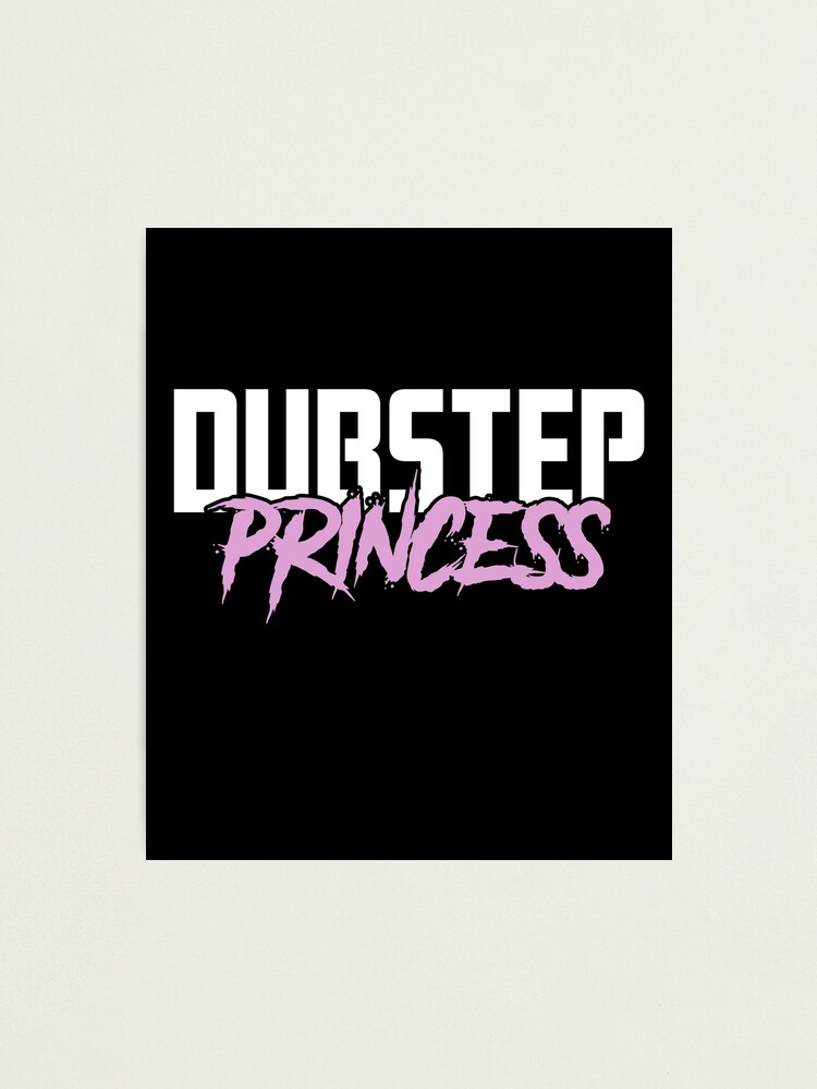 Fotodruck for Sale mit Dubstep Princess EDM Headbanger Rave Festival  Damen von mBshirts