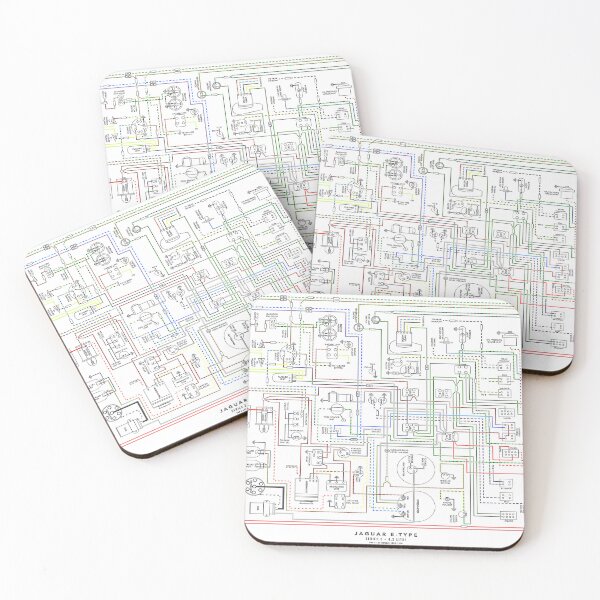 Item preview, E Type Jag, Wiring Diagram. designed and sold by JonDelorme.