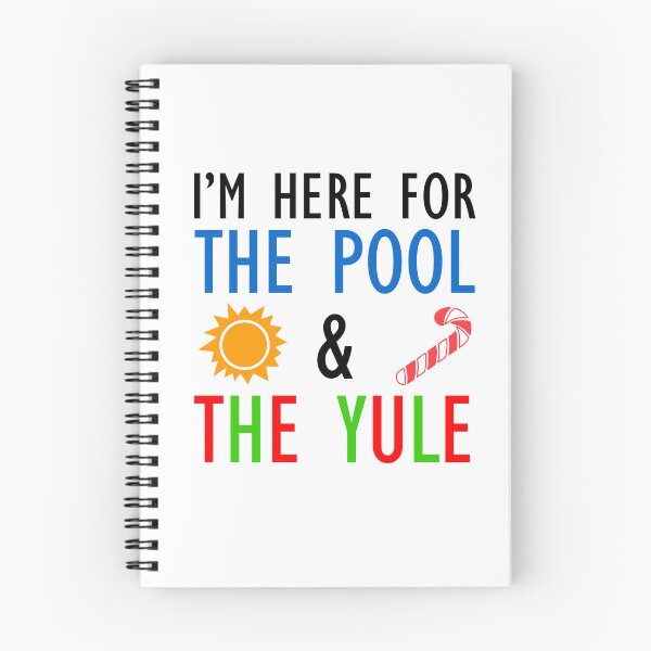 Item preview, Here For The Pool And The Yule July Christmas designed and sold by jaycartoonist.