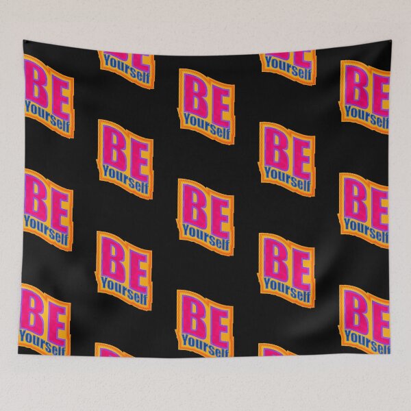 Item preview, Be Yourself Tessis Graphic Printed designed and sold by Tessis-Shop.