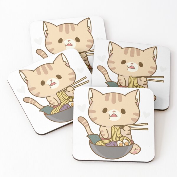 Item preview, kawaii cute  cat designed and sold by SymonlinePOD.