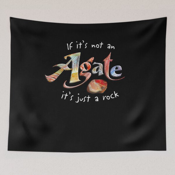 Item preview, If It's Not An Agate It's Just A Rock T-Shirt designed and sold by Heidi Haakenson.