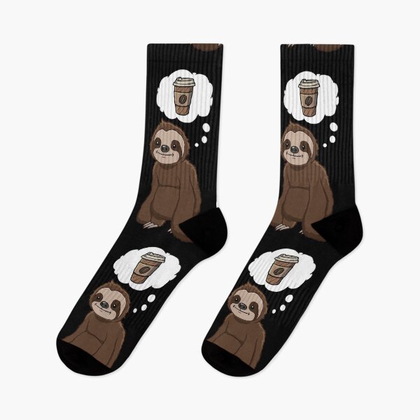 Item preview, Sloth thinking about coffee take away designed and sold by jonmlam.