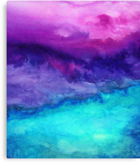 ombre watercolor abstract canvas sound jacqueline maldonado transparent redbubble portfolio