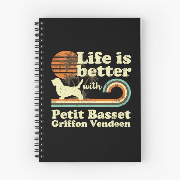 Item preview, Life is Better with Petit Basset Griffon Vendeen Vintage designed and sold by rafaeltto.