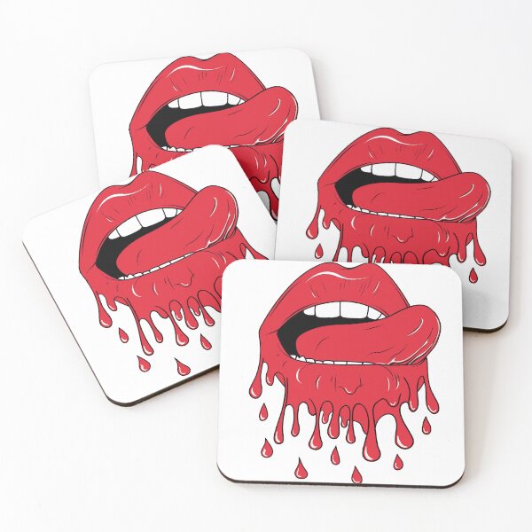 Item preview, Psychedelic Melting Lips designed and sold by GeorgiosT.