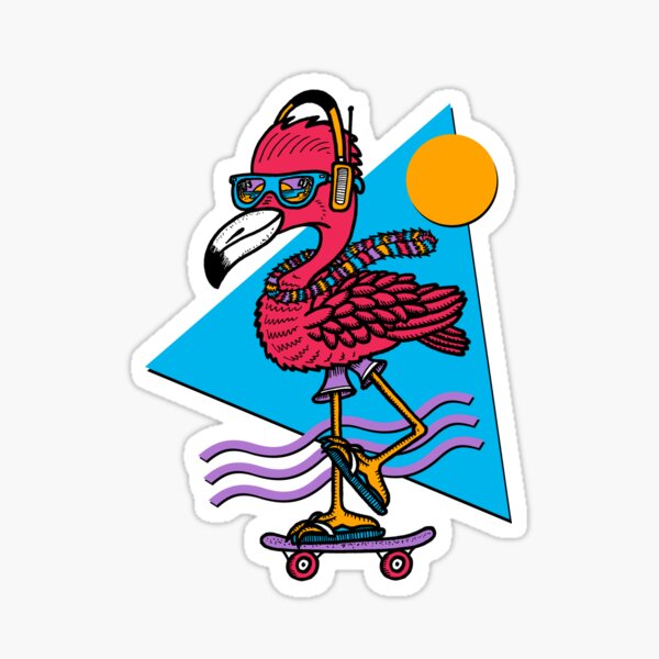 Flamingoing Sticker