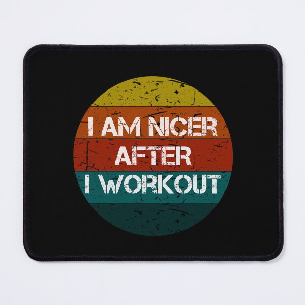 Item preview, i'm Nicer After i Workout Vintage Gifts designed and sold by rachidhaz.