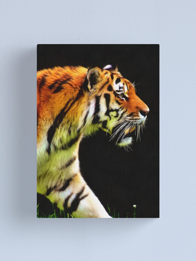 Alternate view of EDDIE'S TIGER Canvas Print